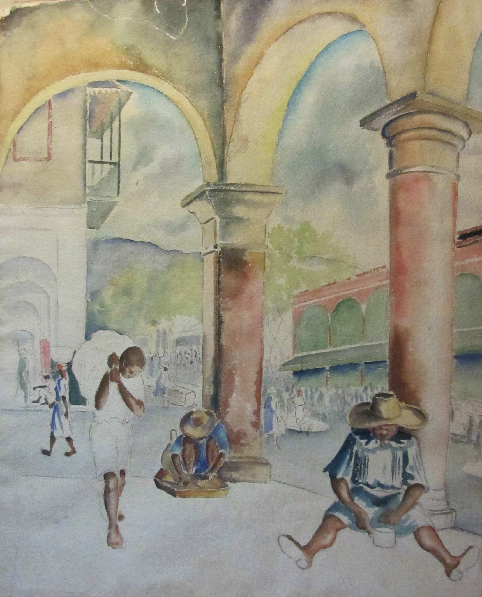Marketplace (study), 1947